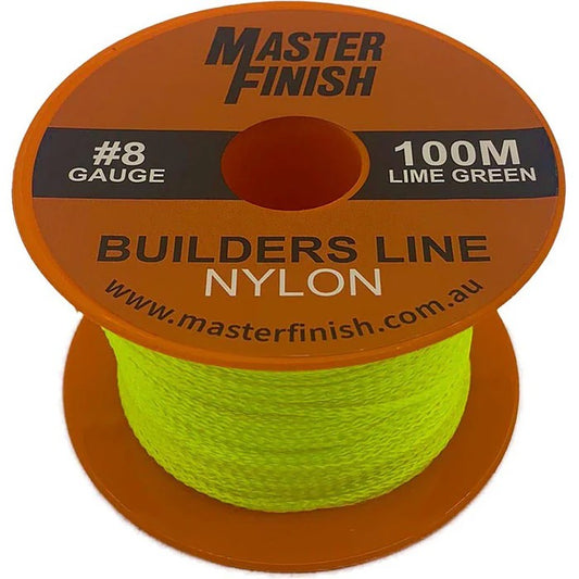 MASTERFINISH BUILDERS LINE #8 100M GREEN