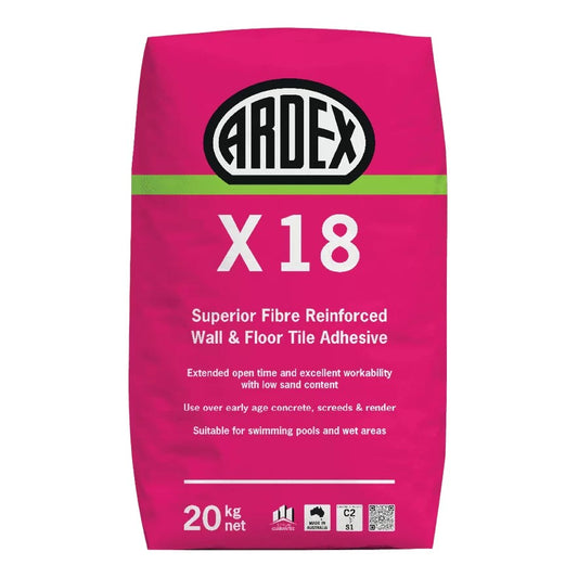 ARDEX X18 FIBRE REINFORCED 20KG