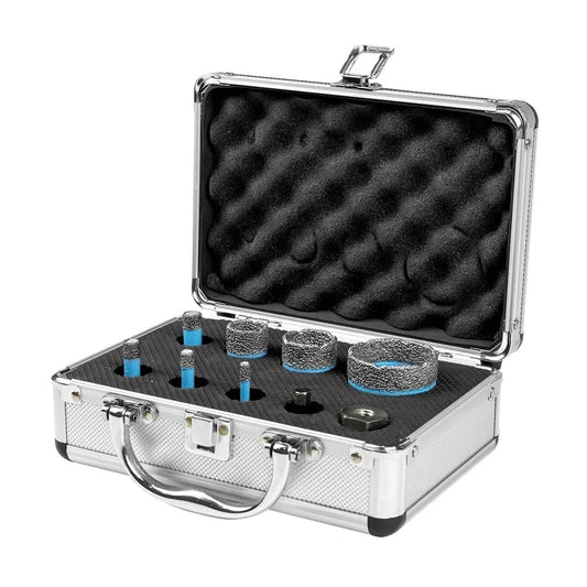 OX DIAMOND HOLESAW 10PC KIT