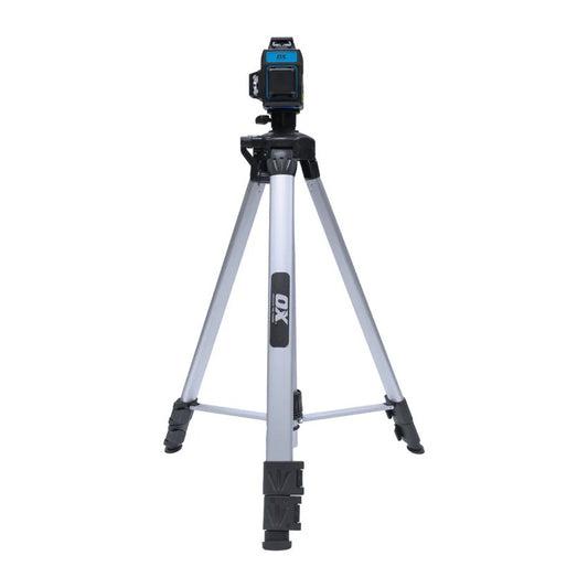 OX PRO 3 AXIS GREEN LASER LEVEL - 30M WITH TRIPOD