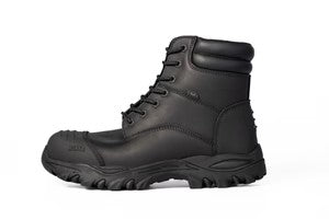 MUNKA ZEBU ZIP SIDE SAFETY BOOT SIZE 7 BLACK