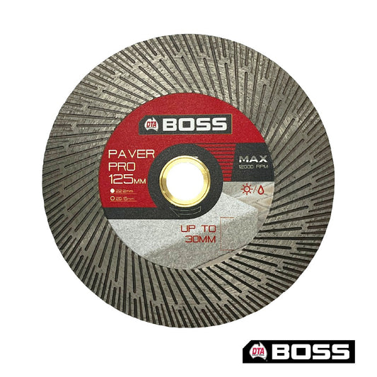 DTA BOSS PAVER AND THICK TILE 125MM BLADE
