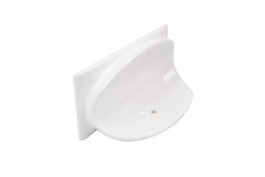 ROBERTS DESIGNS SOAP HOLDER STD SHELF 200 X 100 WHITE