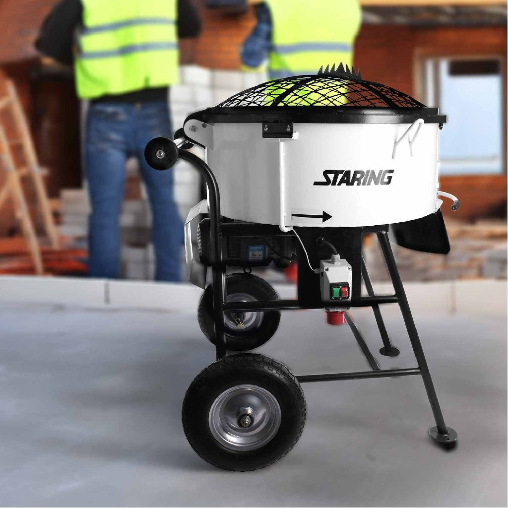 STARING SCREED PAN MIXER 200L 3KW 3 PHASE