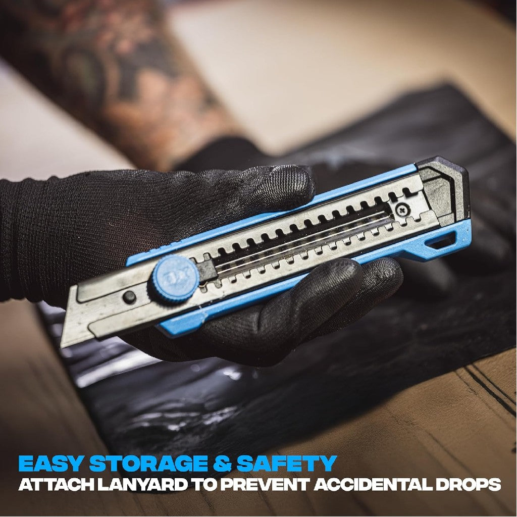 OX PRO SNAP OFF TWIST LOCK KNIFE 18MM