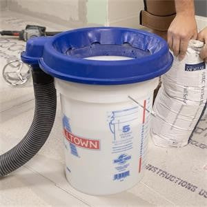 MARSHALLTOWN DUSTPRO 360 BUCKET MIXING DUST EXTRACTOR