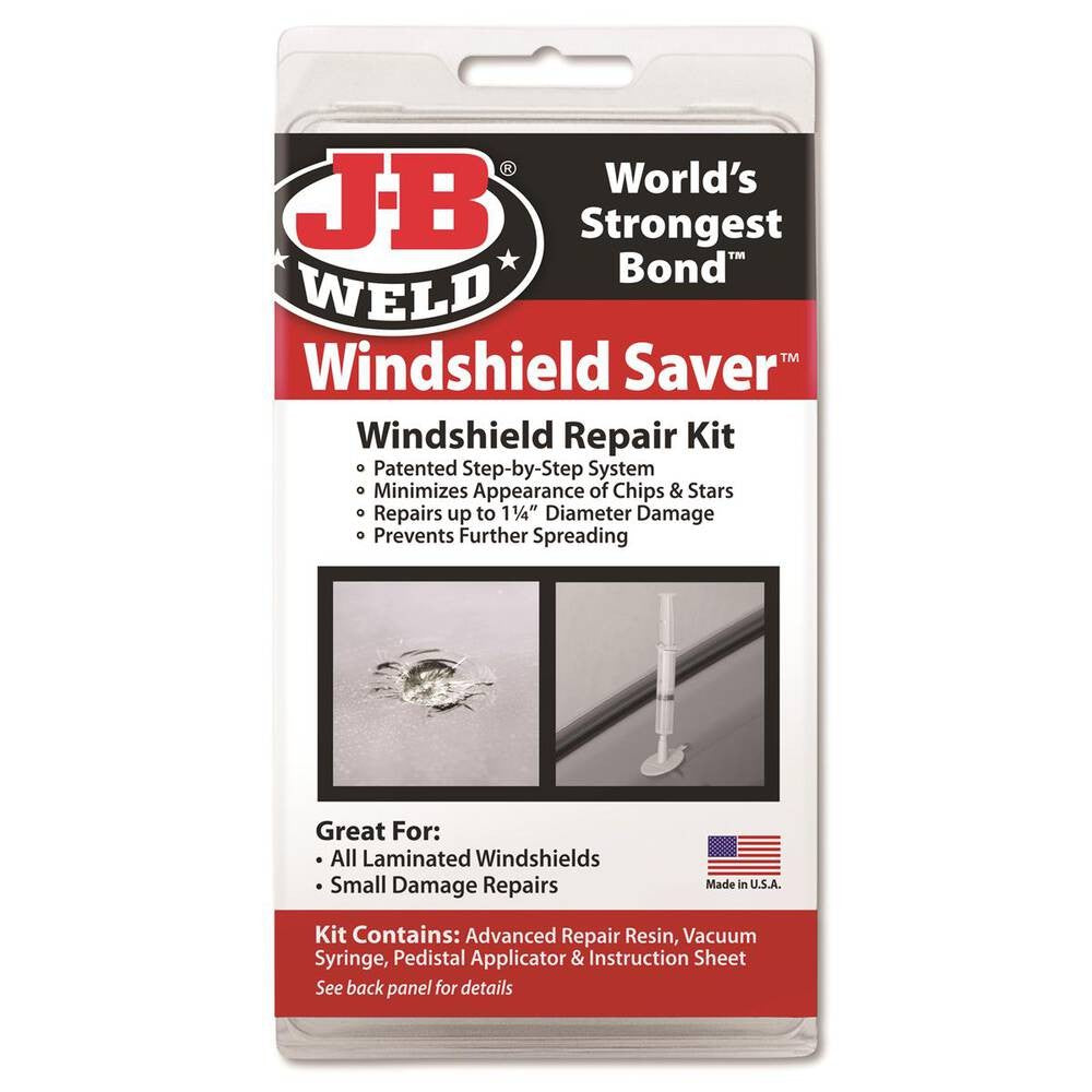JB WELD WINDSHIELD SAVER REPAIR KIT
