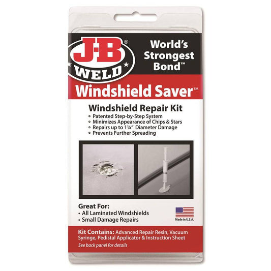 JB WELD WINDSHIELD SAVER REPAIR KIT