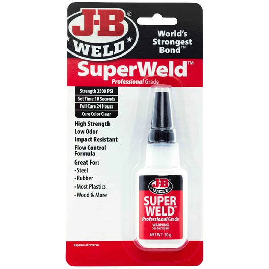 JB WELD SUPERWELD BOTTLE 20g