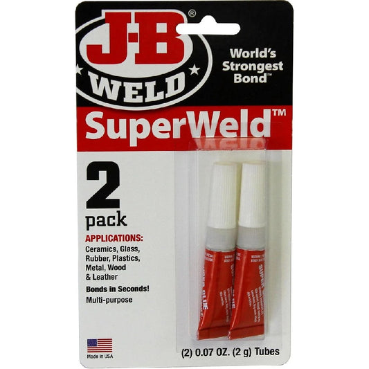 JB WELD SUPERWELD TWIN TUBES