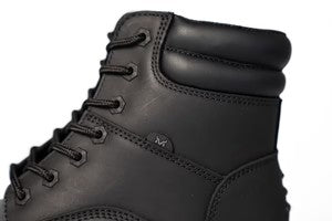 MUNKA ZEBU ZIP SIDE SAFETY BOOT SIZE 7 BLACK