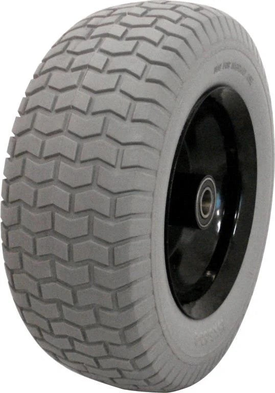 TRADE M8 FLAT FREE WHEEL WIDE STEEL RIM TYRE  16 X 650 X 8 25.4MM