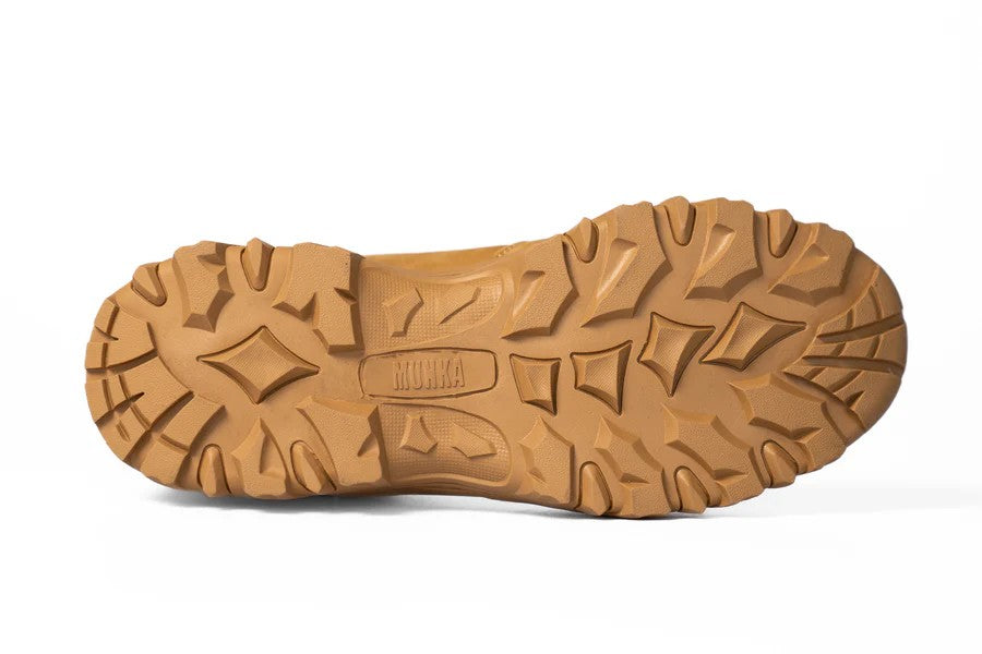 MUNKA ZEBU SLIP-ON SAFETY BOOT SIZE 8 WHEAT