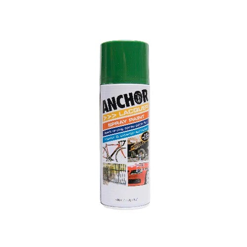ANCHOR LACQUER SPRAY PAINT  GREEN