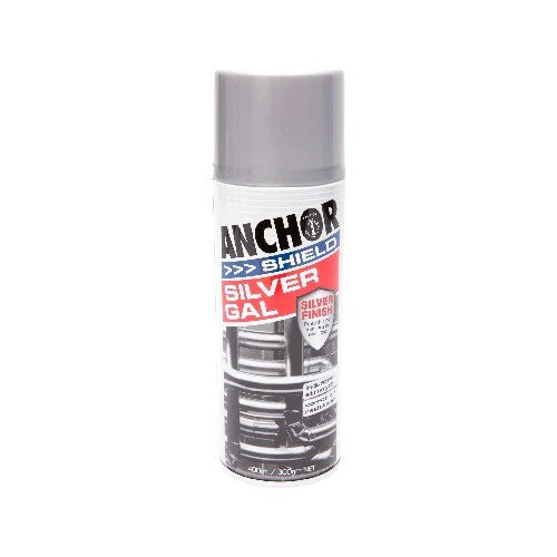 ANCHOR SHIELD SPRAY PAINT SILVER GAL