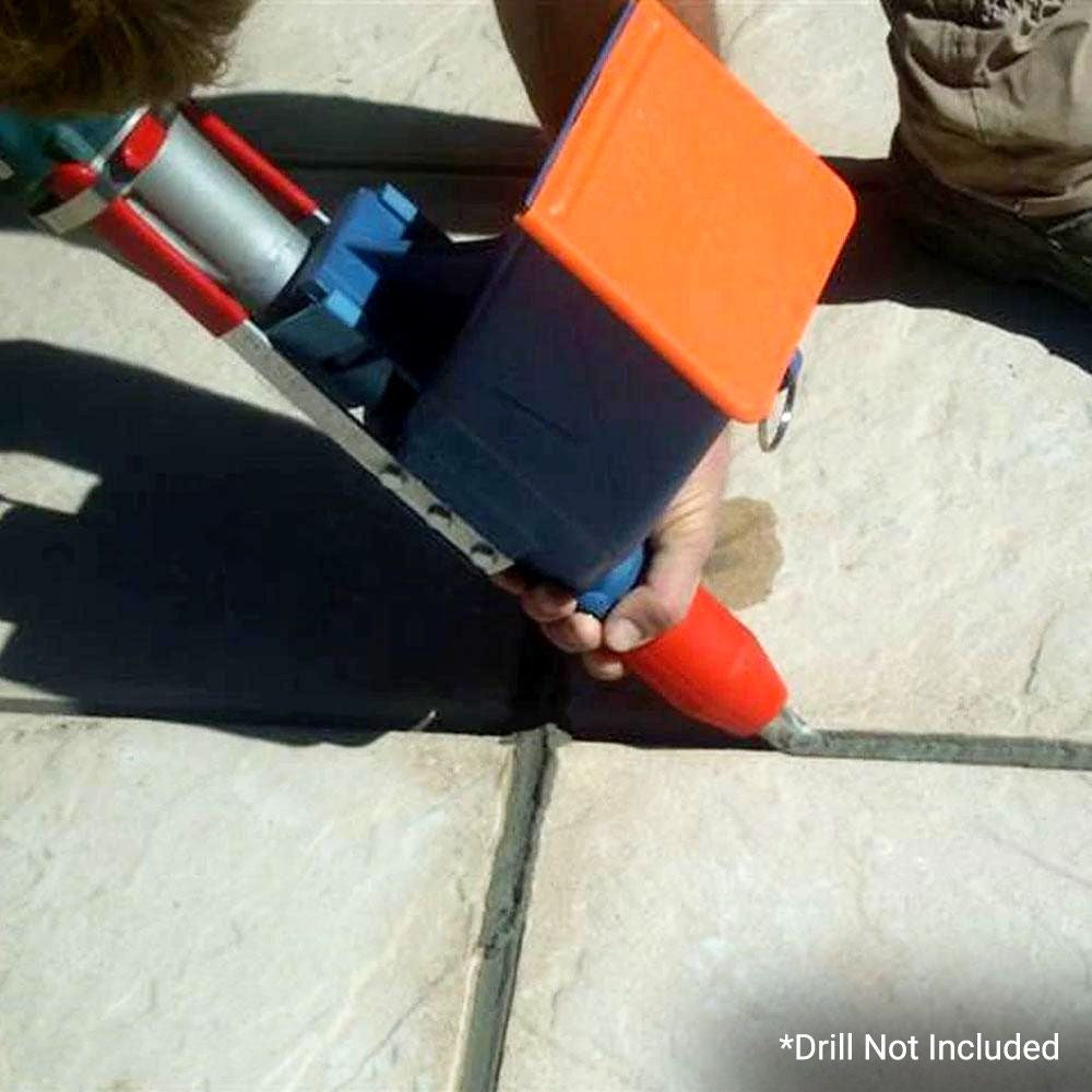 KWIKPOINT TUCKPOINT MORTAR GUN DRILL MOUNTED