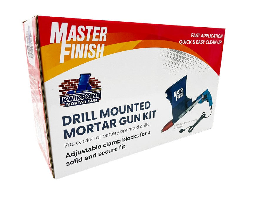 KWIKPOINT TUCKPOINT MORTAR GUN DRILL MOUNTED