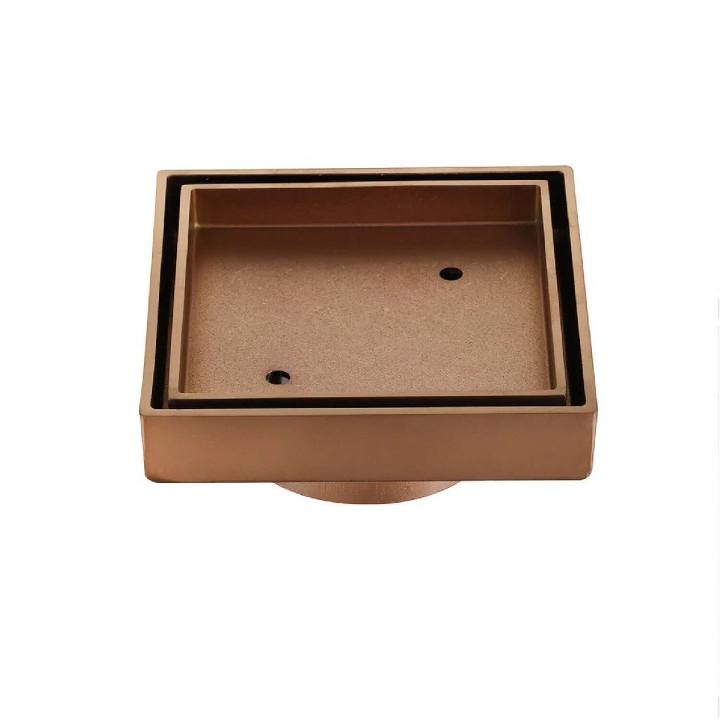 ROBERTS DESIGNS TILE INSERT BRUSHED COPPER 50MM