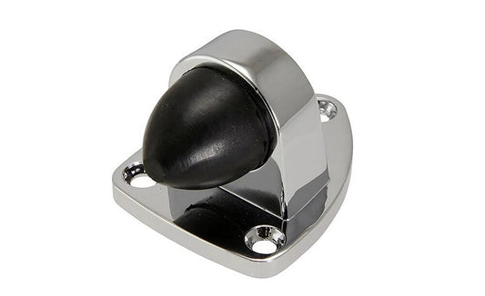 TRIO REVIVE DOOR STOP COMMERCIAL CUSHION SATIN CHROME 46MM 1 EACH