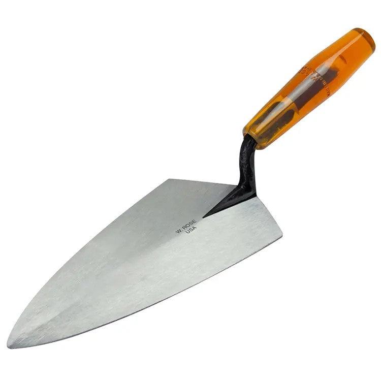 W ROSE  BRICK TROWEL PHILIDELPHIA PLASTIC HANDLE 12 INCH