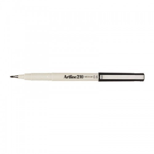 ARTLINE 210 FINELINER 0.6 BLACK SINGLE