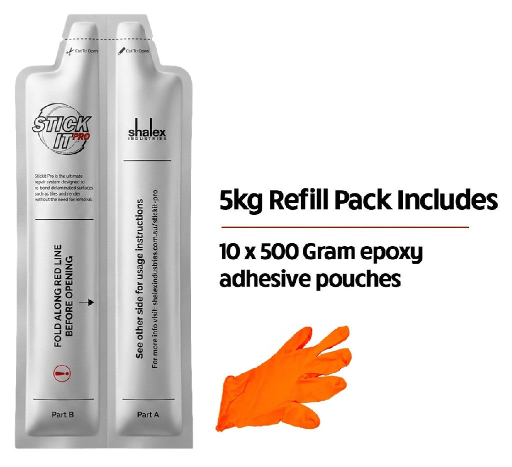 STICKIT PRO REPAIR ADHESIVE PACK - 5kg
