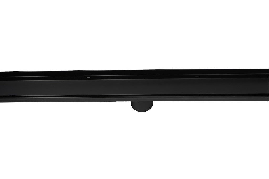 ROBERTS MATTE BLACK LINEAR TILE INSERT 70 X 900MM 50MM OUTLET