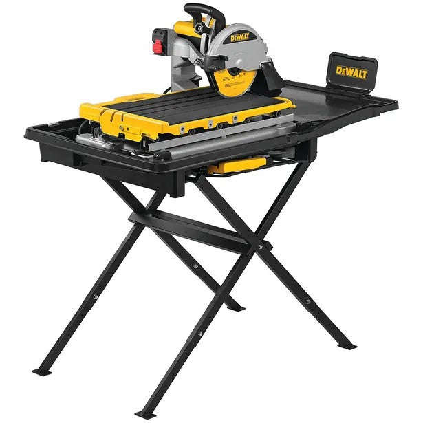 DEWALT TILERS SLIDING TABLE WET SAW 250MM