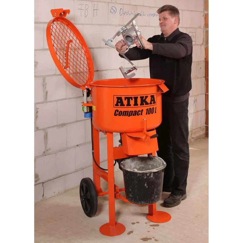 ATIKA COMPACT 100 PAN SCREED MIXER 100LTR