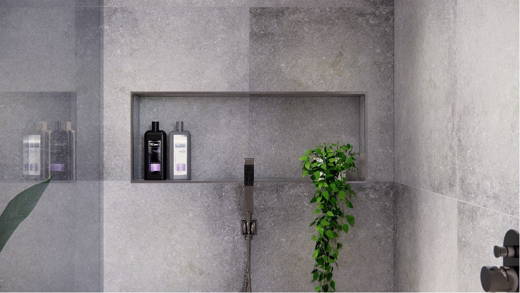 DTA CFLEX SHOWER WALL RECESS NICHE XL 800 X 400 X 90MM
