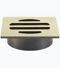 PRIDE INDUSTRIES 50MM BRUSHED GOLD FLOOR WASTE