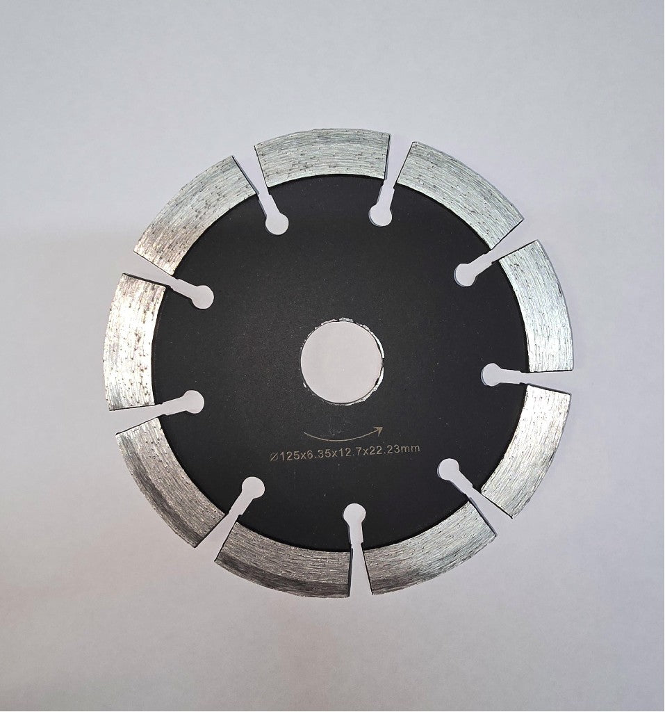 CRACK CHASING DIAMOND BLADE 125MM 22.2MM BORE – B&B Hardware