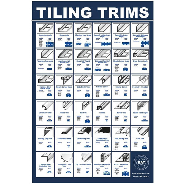 TILING TRIM / TILE TRIM – B&B Hardware