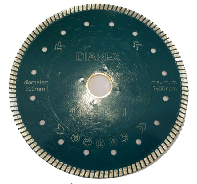 Diarex Water Router DIAREX 200 MM ULTRA TURBO DIAMOND BLADE – B&B Hardware