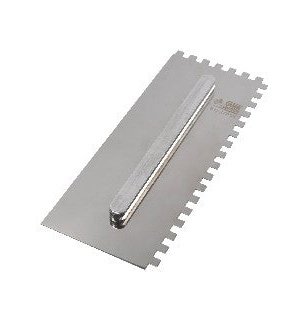 DTA QUIK SWITCH 8MM SQUARE NOTCH TROWEL BLADE