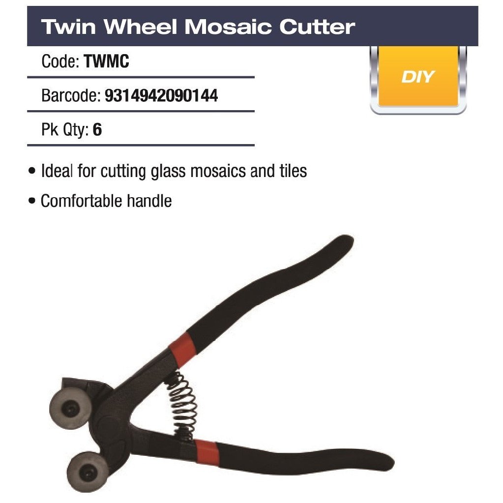 DTA TWIN WHEEL MOSAIC CUTTER – B&B Hardware