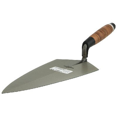 MARSHALLTOWN BRICK TROWEL 19 12 PHILADELPHIA LEATHER HANDLE