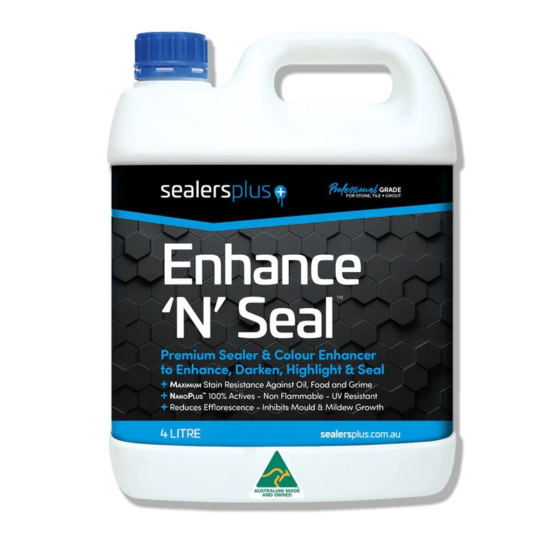 SEALERS PLUS ENHANCE N SEAL STONE, ENCAUSTICS, GROUT, CONCRETE 1LT