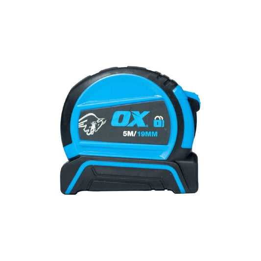 OX TRADE DOUBLE LOCKING TAPE MEASURE 5M