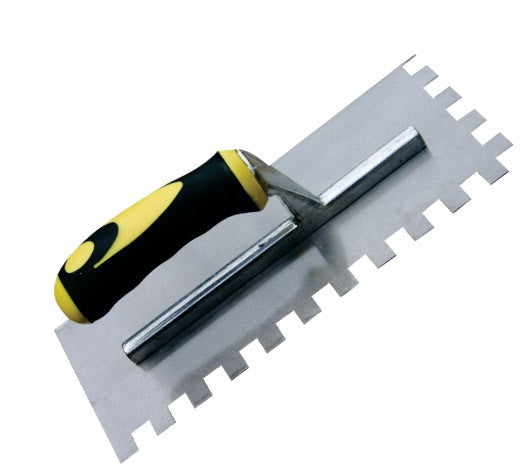 ROBERTS S/S 10mm SQUARE NOTCH TROWEL