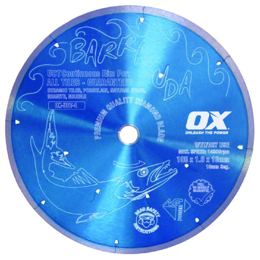 OX DIAMOND BLADE UCT 8INCH 200MM