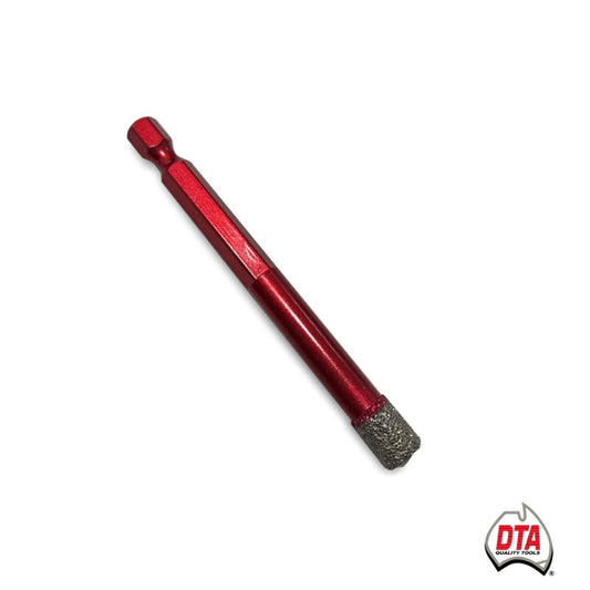 DTA DRY CUT HEX SHAFT DIAMOND DRILL BIT 10MM