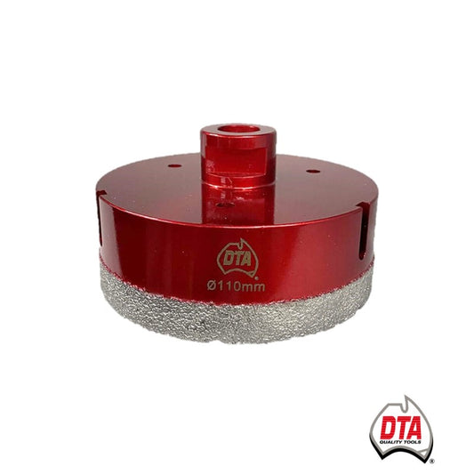 DTA TORNADO DRY DRILL BIT 110MM BRAZED