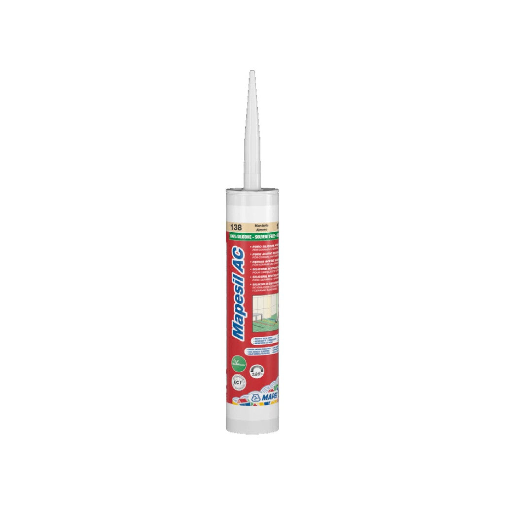 MAPEI MAPESIL AC 100 WHITE SILICONE 310ML