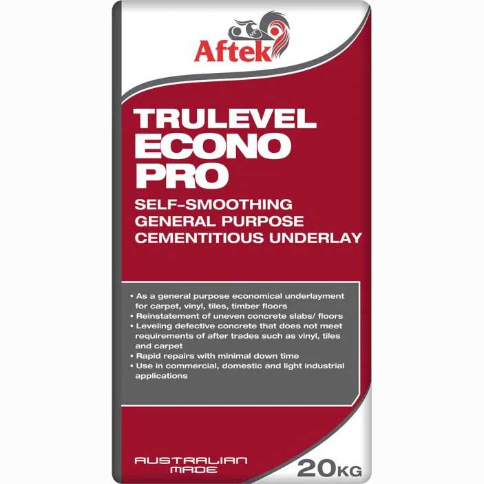 AFTEK TRULEVEL ECONO PRO 20KG SELF LEVEL COMPOUND