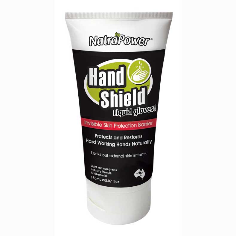 NATRAPOWER HAND SHIELD LIQUID GLOVES 150ML BARRIER CREAM